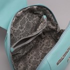 Рюкзак на клапане, 1 отдел на молнии, наружный карман, цвет голубой - Фото 6