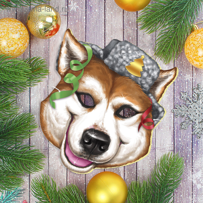 Маска карнавальная "Лайка" - Фото 1