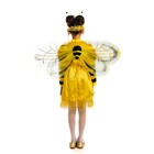 Карнавальный костюм "Пчёлка", платье, крылья, повязка, р-р 30, рост 122 см, 5-7 лет - Фото 3