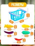 Игрушечная продуктовая корзина «Магазинчик» - Фото 2