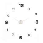 Часы настенные интерьерные «Эндерлин», 3D, наклейка, бесшумные, плавный ход, d=120 см - Фото 1