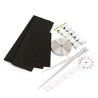 Часы настенные интерьерные «Эндерлин», 3D, наклейка, бесшумные, плавный ход, d=120 см - Фото 5