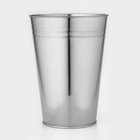 Вазон без ручек, 7 л, h=29 см, нержавеющая сталь, ГОСТ - Фото 2