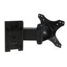 Кронштейн Trone ЖК 75, для ТВ, наклонно-поворотный, 15"-22", 107-210 мм от стены, черный - Фото 2