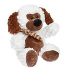 Мягкая игрушка "Собака с бантом и вышивкой на груди" №3, 28 см - Фото 2