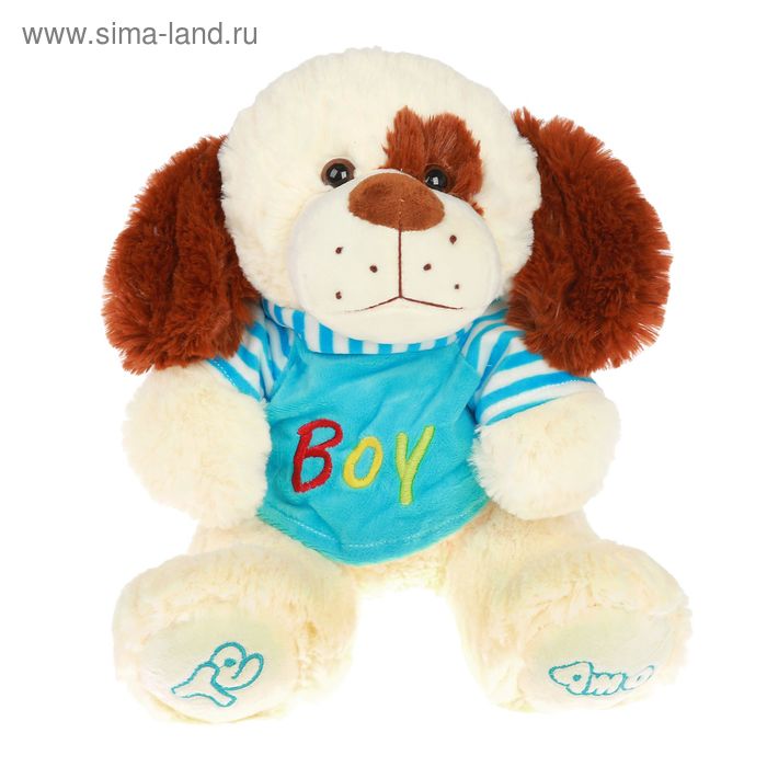 Мягкая игрушка "Собака Мальчик в кофте" №2, 25 см - Фото 1