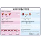 Обучающий плакат "Арифметические действия. Сложение и вычитание." А2 - Фото 1