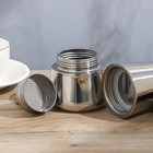 Кофеварка гейзерная Доляна «Стиль», на 4 чашки, 200 мл - Фото 5