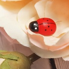 Наклейки «Божьи коровки», красные, набор 40 шт., размер 1 шт.: 1×1.2 см - Фото 5