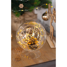 Флорариум «Натурель», сфера, d=8 см, 17×15 см, стекло, прозрачный - Фото 3