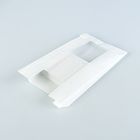 Пакет бумажный фасовочный, белый, с окном, V-образное дно 14(6) х 6 х 25 см - Фото 3