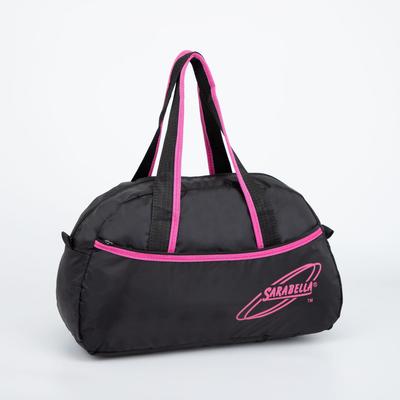 Сумка спортивная, отдел на молнии, наружный карман, цвет чёрный