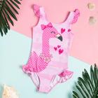 Купальник детский KAFTAN «Фламинго», рост 98-104 см (30) см, 3-4 года - Фото 1