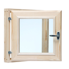 Деревянное окно для бани, 40×40 см, двойное стекло, «Добропаровъ» - Фото 8