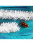 Мишура новогодняя «Снежок» d=10 см, L-200 см - Фото 7