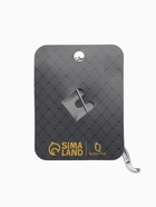 Брошь «Ящерка бриллиантовая», цвет чёрно-белый в серебре - фото 49906190