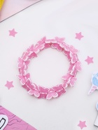 Браслет детский «Выбражулька» бабочки кружатся, цвет розовый, d=6 см 2299951