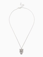 Кулон «Ажурная сова», белый в серебре, 45 см - Фото 3