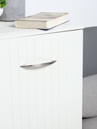 Ручка-скоба мебельная РС003, м/о 128 мм, цвет матовый хром - фото 60769689