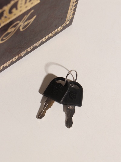 Сейф дерево книга "Король" кожзам 26х17х5 см