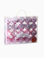 Ёлочные игрушки «Нобиле», шары новогодние, d=6 см, набор 20 шт., розовый - Фото 10