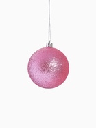 Ёлочные игрушки «Снежинка капель», шары новогодние, d=8 см, набор 6 шт. - фото 57916386