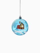 Ёлочные игрушки «Зимний домик», шары новогодние, d=8 см, набор 6 шт., голубой 2178288 Ёлочные игрушки «Зимний домик», шары новогодние, d=8 см, набор 6 шт., голубой 2178288