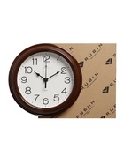 Часы настенные, интерьерные «Рубин», d=21 см, коричневый корпус - Фото 8