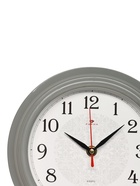 Часы настенные, интерьерные "Рубин", d-21 см, серый корпус - Фото 4