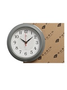 Часы настенные, интерьерные "Рубин", d-21 см, серый корпус - Фото 8