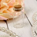 Основа для творчества и декорирования «Бутылочка», с пробкой, 7 мл - Фото 1