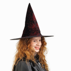 Карнавальная шляпа «Паутина», цвет красный - фото 25443253