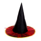 Карнавальная шляпа «Ведьмочка», цвет красный - фото 11124728