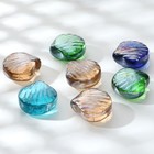 Декор «Ракушка», 250 г, 16 шт., стекло, МИКС - Фото 2