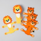 Набор для оформления праздника «Сафари», воздушные шары, тарелки, топперы, трубочки, наклейки, коробочки для пирожных, свечи - Фото 6