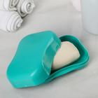 Мыльница дорожная, 11×7×4 см, цвет МИКС - Фото 2