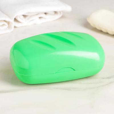 Мыльница дорожная, 11×6.5×4 см, цвет МИКС