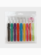 Набор крючков для вязания, d=2-6 мм, 14 см, 9 шт., разноцветный - Фото 6