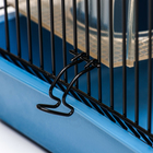 Клетка для грызунов малая, 40×25×22 см, с лабиринтом, колесом и домом, цвет МИКС - Фото 5