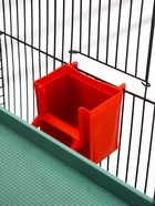 Клетка для грызунов, 39×29×64 см, трехярусная, с лабиринтом и колесом, цвет МИКС - Фото 20