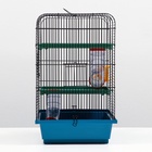 Клетка для грызунов «Дом», 39×29×49 см, трехярусная, цвет МИКС - Фото 7