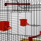 Клетка для попугая «Фиона», 48×38×53 см, 3 яруса, цвет МИКС - Фото 11