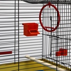 Клетка для попугая «Фиона», 48×38×53 см, 3 яруса, цвет МИКС - Фото 10