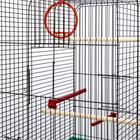 Клетка «Грация», 4 яруса, 50×36×65 см, микс цветов - Фото 7