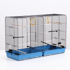 Клетка пролётная, 100×37×65 см, 4 яруса, МИКС - Фото 1