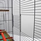 Клетка пролётная, 100×37×65 см, 4 яруса, МИКС - Фото 11