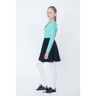 Джемпер для девочки, рост 128 см, цвет бирюзовый - Фото 3