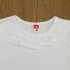 Блузка для девочки, рост 134 см, цвет белый CAJ 61635 - Фото 2