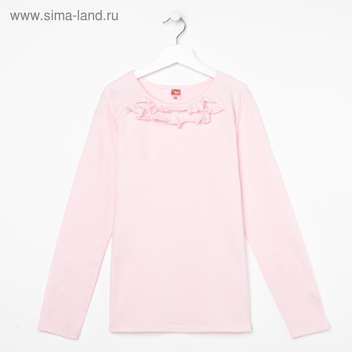Блузка для девочки, рост 134 см, цвет розовый CAJ 61635 - Фото 1