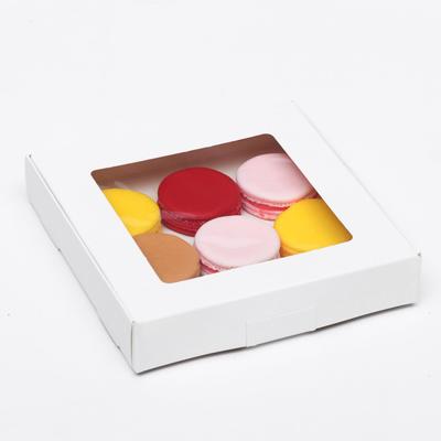 Коробка самосборная бесклеевая, 16×16×3 см